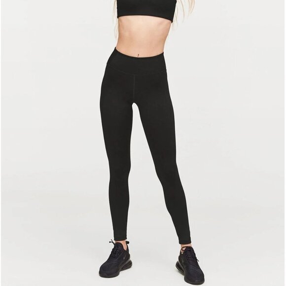 Girlfriend Collective Black Compressive Mid-Rise‎ Legging Size Small - Picture 1 of 4